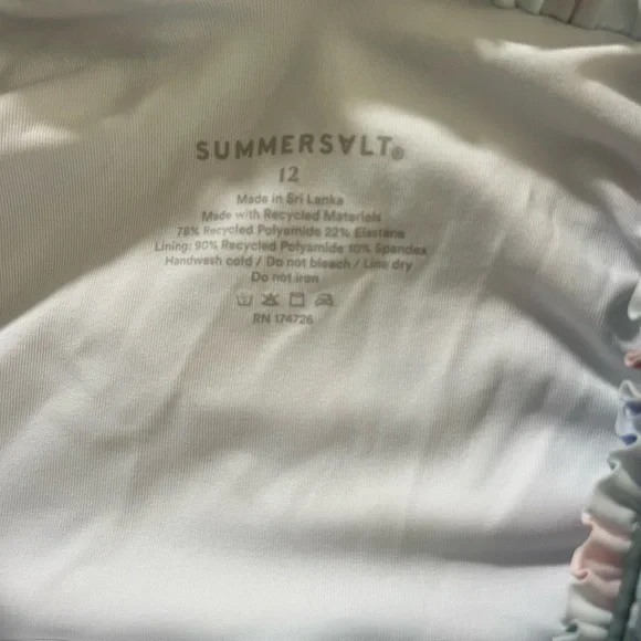 Summersalt Floral One Piece Swimsuit - Multicolor - Picture 2 of 5